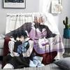 1PC Vanitas's Journal Print Flannel Blanket, High quality Comfortable for All Seasons, Home Decor, Warmth and Comfort, Perfect for Christmas Gifts236