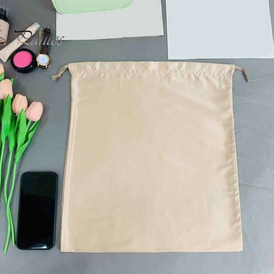 Foldable Living Room Organizer Drawstring Storage Bag for Handbags, Durable 600D Oxford Cloth School Supply Carrying Dustproof Organizer, Large