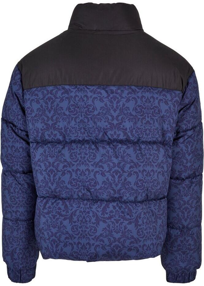 Зимняя куртка Urban Classics AOP Retro Puffer Jacket schwarz