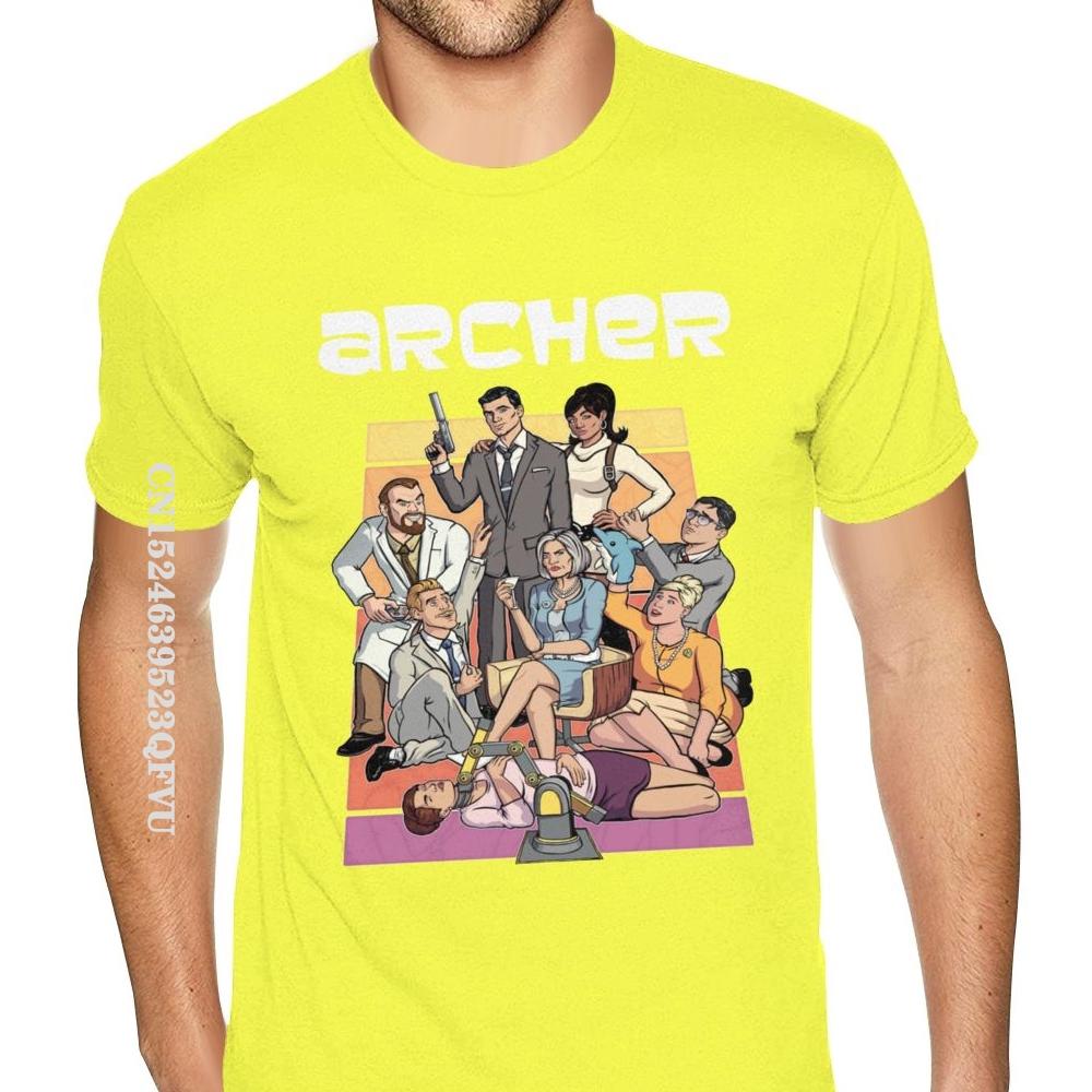 Lila Fara Zon Archer T-shirt Herr Dam Anpassad Oversized Anime T-shirt Herr Ultra Bomull O-ringad T-shirts