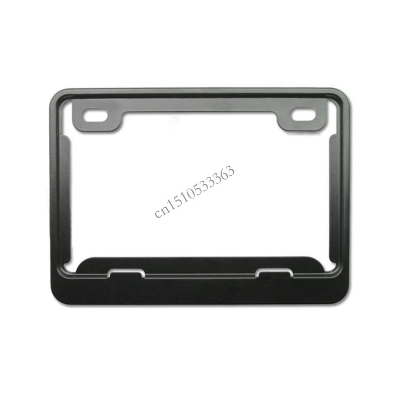 090E Aluminum License Plate Frame Motorcycle License Plate Holder for Front & Rear