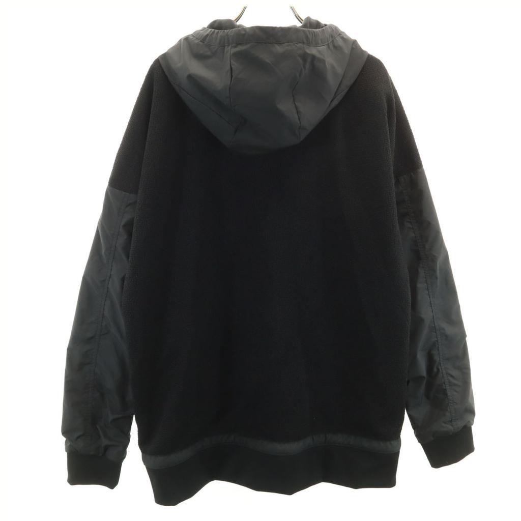 adidas Different material switching Food jacket XO black Men's Used