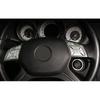 Silver Aluminum Front Steering Wheel Sticker Trim For Mercedes-Benz GLK 2013-15