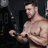Home Gym Accessory 40Cm Pulldown Bar Essential Home Gym Equipment Durable Lat Pulldown Attachments Tricep Pull Down Attachment