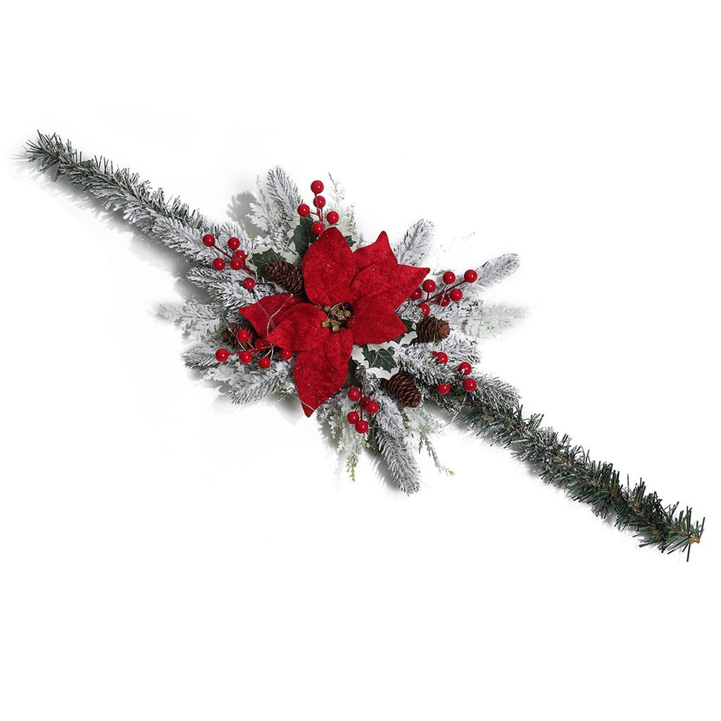 Handmade Mailbox Wreath Hanging Pendant Elegant Garlands Pine Cones Dead Branches for Home Decoration Enthusiasts