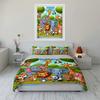 Jungle Animals Three-Piece Set For Kids Exquisite Three-Piece Bedding Set Gift For Kids And Adults
