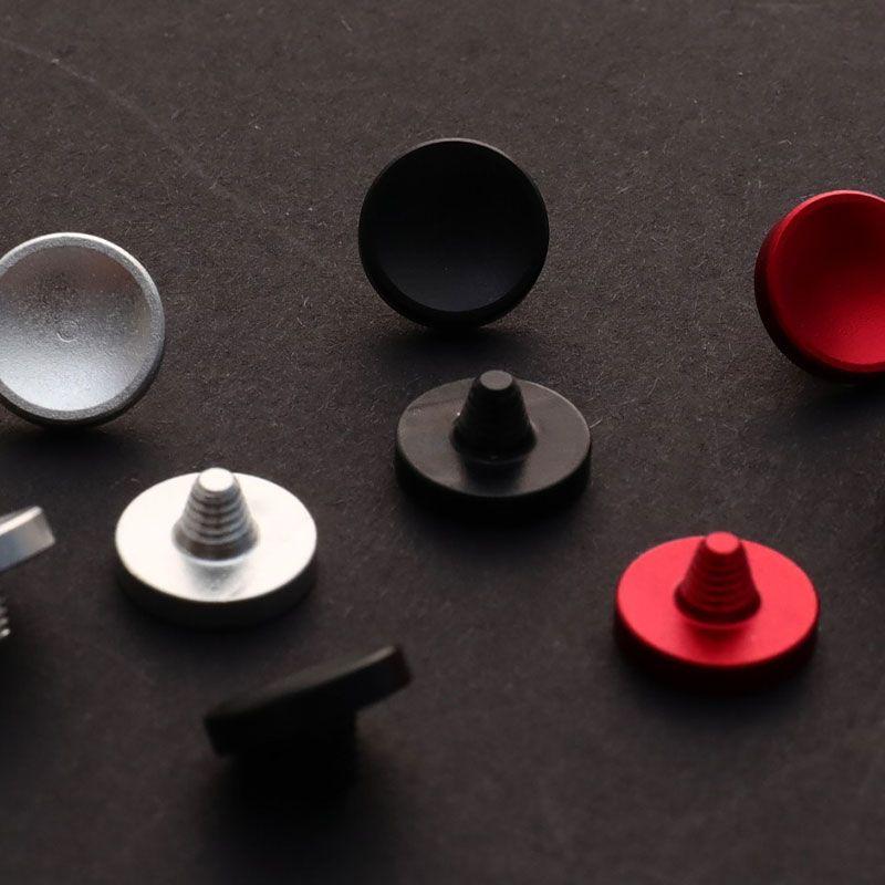 3pcs Universal Aluminum Alloy Durable Triggers Metal Soft Shutter Release Button Micro Camera Replacement Parts For X100 X10 XE1