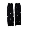Long Mittens Ripped Arm Warmers Black Hollow Fingerless Gloves Elastic Breathable Hand Sleeves Halloween Cosplay