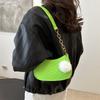 Elegant Pu Leather Vintage Crossbody Bag For Women Featuring Unique Crescent Shape In Various Colors