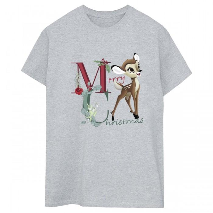 Bambi Womens/Ladies Boyfriend Christmas T-Shirt