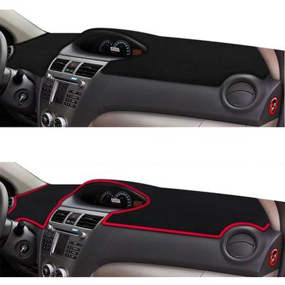Car Dashboard Mat For Toyota Yaris XP90 Vios Belta Soluna 2008 2009 2010 2011 2012 2013 Sunshade Protect Carpet Dash Anti-UV Rug
