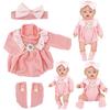 18inch Doll Winter Autumn Clothes Fashion Outfit Collection Doll Dressingup Clothing For 43cm Doll Display Activity
