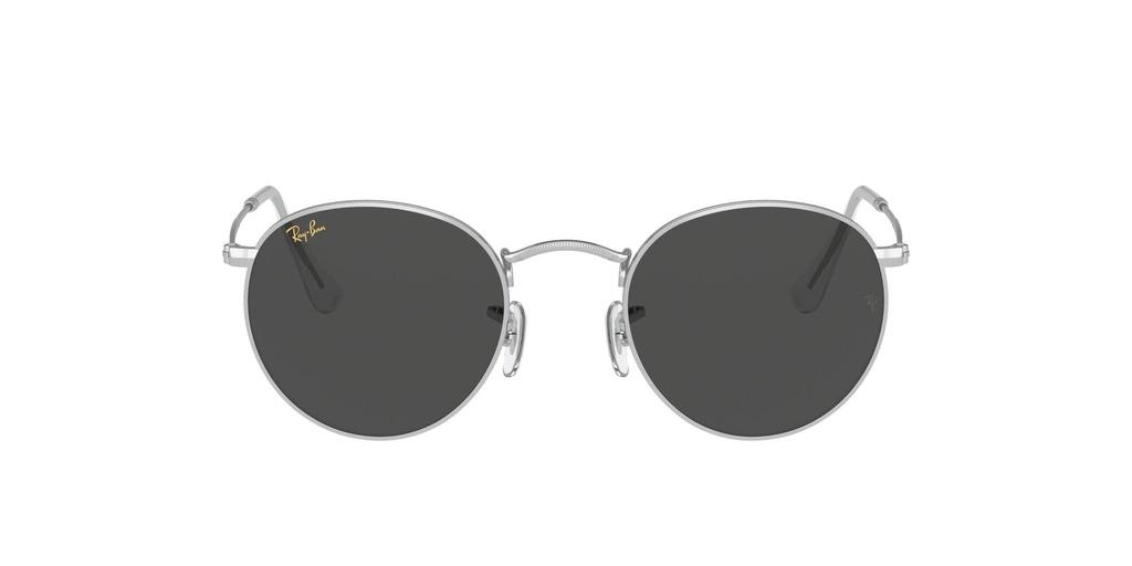Ray-Ban 0RB3447 ROUND METAL 9198B1 Dark Grey Sunglasses