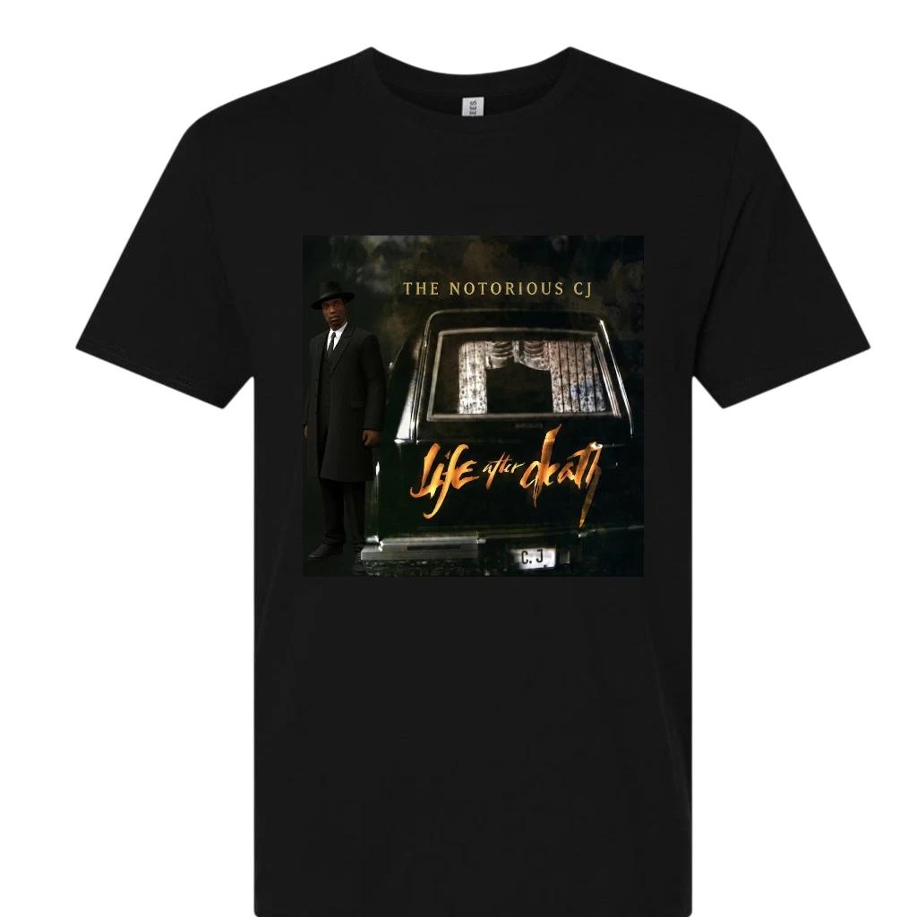 CJ GTA Автомобиль Джонсон Notorious BIG Жизнь После Смерти Футболка #Вирусный #TikTok XL