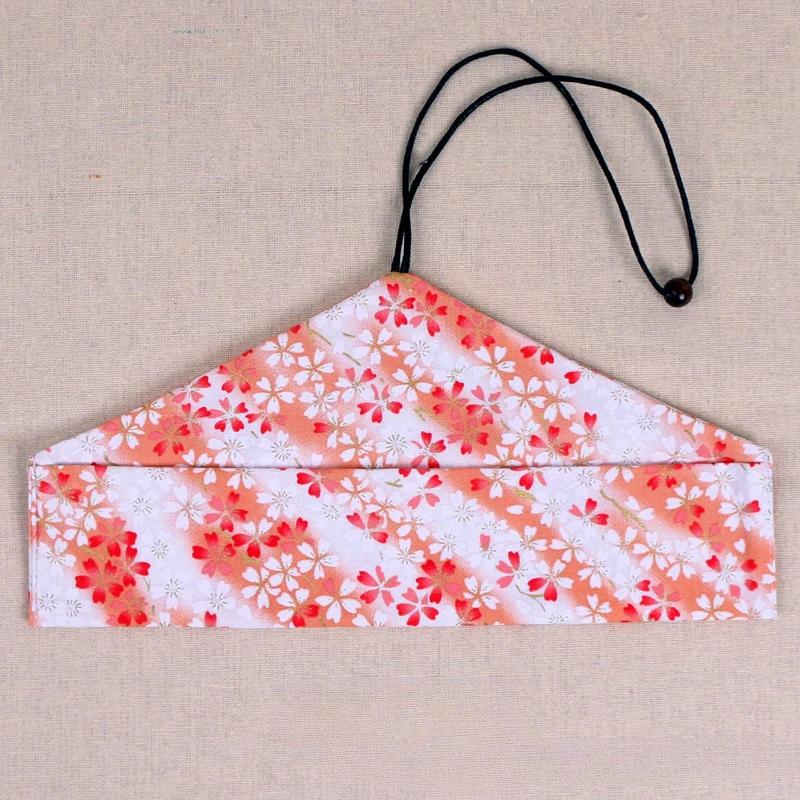 1Pcs Reusable Japanese Vintage Print Tableware Bag Travel Portable Cotton Linen Chopsticks Spoon Fork Knife Storage Bag 2025 New