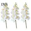 Maintenance Free Faux Floral Arrangements Artificial Phalaenopsis Silk Orchid Flower for Home Decor, Realistic Velvet Plant Decorative Plants Weddings