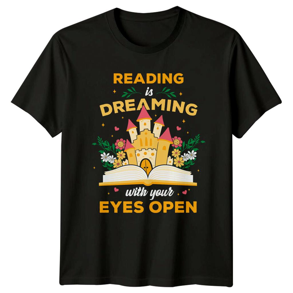 Reading Is Dreaming TShirt Book Lover Gift Adult Unisex Hobbies