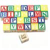 Wooden Alphabet Blocks Set For Kids With Educational Learning Toy For Early Development
