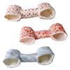 New Warm Cotton Fleece Hamster Tunnel House Chew Proof Soft Hanging Hut Multi-Entry Small Animal Cage Bed Rodents Use
