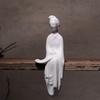F Dehua White Porcelain Home Ornaments Classical Ladies Home Furnishing Decoration Creative Ceramic Tea Living Room Figurines
