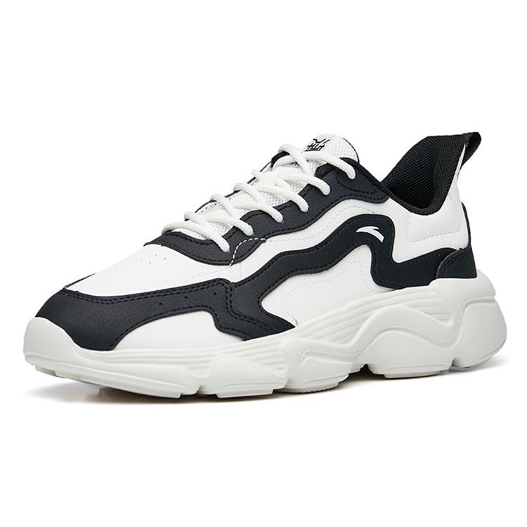 New Anta Dance Battle 2.0 Low Top Casual Shoes Women's Black White 122238860-6