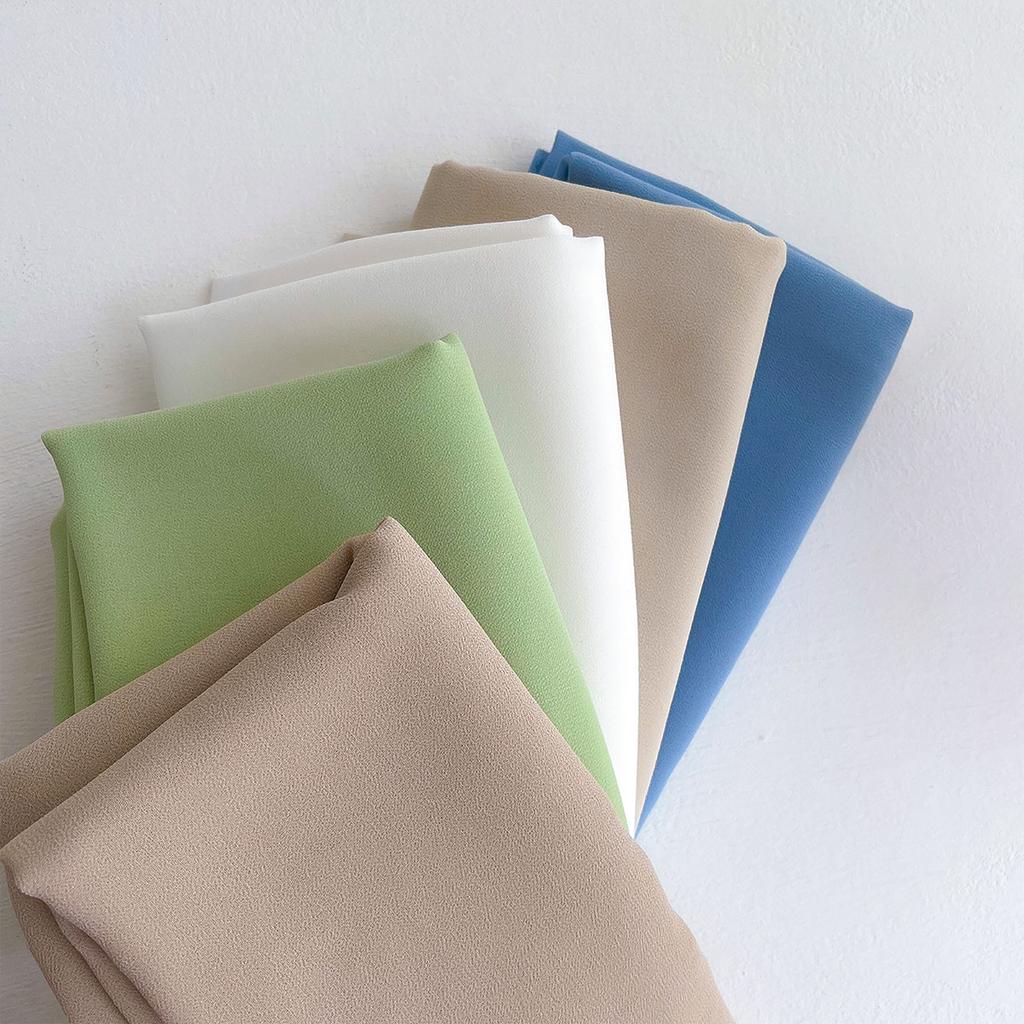 2025 New Elegant Modest Women Bubble Chiffon Solid Color Muslim Head Scarf Ladies Shawl and Wrap Female Foulard Hijab Stoles