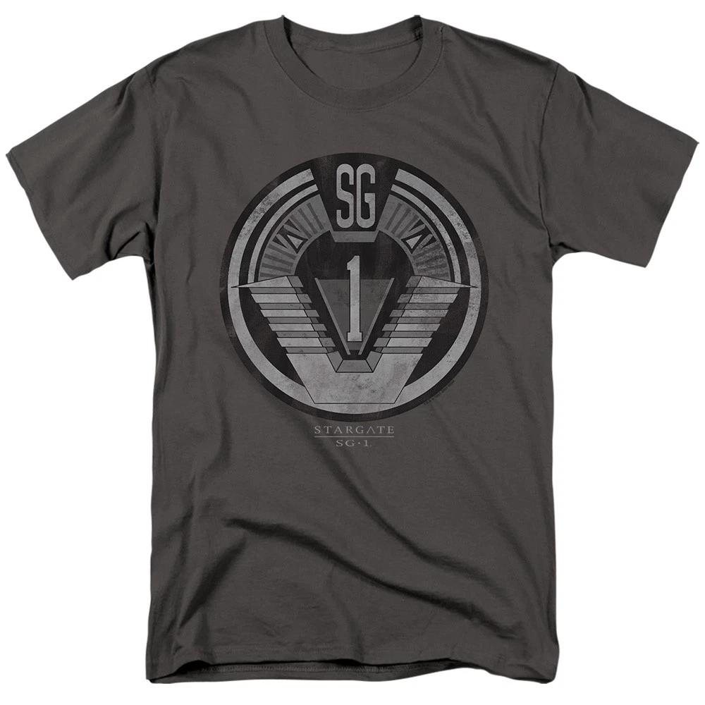 Stargate SG-1 - Team Badge - Unisex Short Sleeve Children s T-shirt - Gray 150