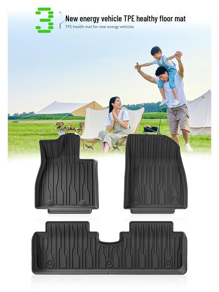 Custom TPE Floor Mats & Eco-Friendly Trunk Mats for BYD Qin L DM-i (24 Model).