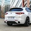 Gloss Black Car Rear Bumper Diffuser Spilitter For Alfa Romeo Stelvio 2017+ Tuning Rear Valance Exterior Modification Accessorie