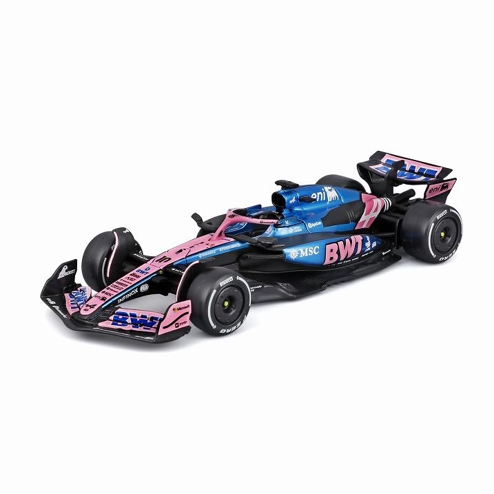 Kyosho BURAGO BWT Alpine A525 2025 Monaco GP Gasly Window Box Finished Model BUR38257G 1/43 No.10 P.