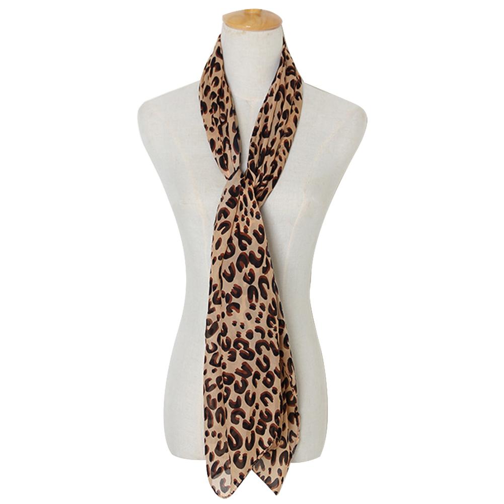 leopard scarf,silky chiffon,warm in winter and cool in summer