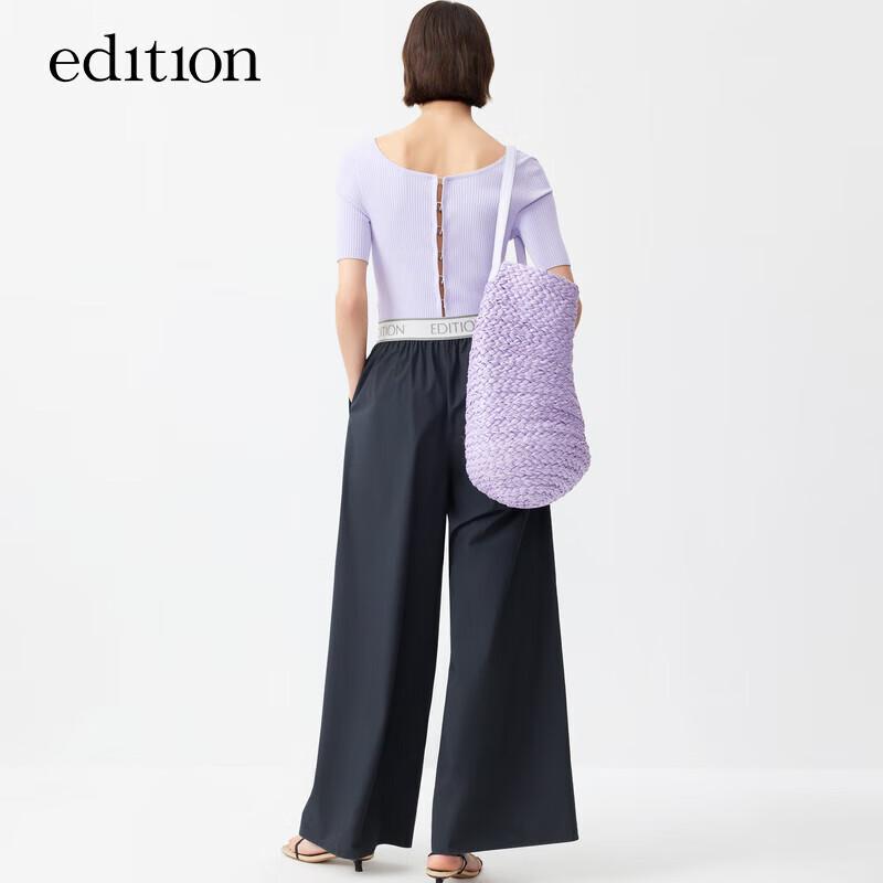 Women's Two-Way Waterdrop Buckle Hollow Knit Cardigan