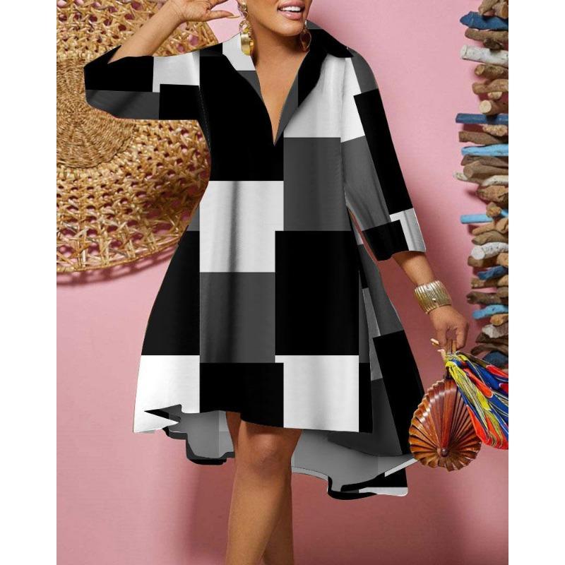 New Fashion Print Dress for Women