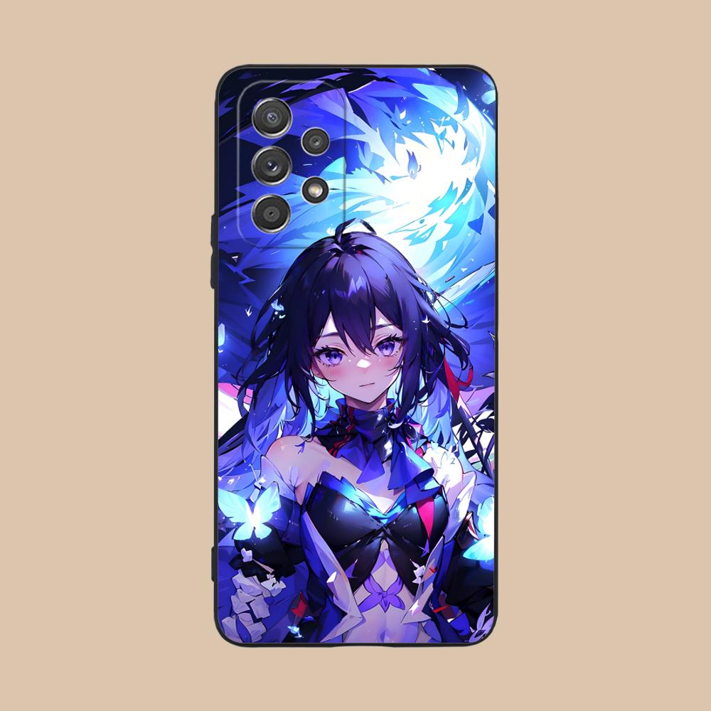 HSR Seele Matte TPU Mobile Phone Case for Samsung Galaxy A56 55 54 53 52 51 36 35 34 23 16 15 5G Colorful Cover