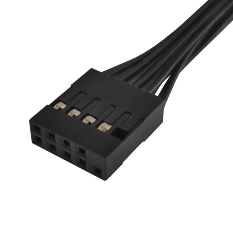 10CM 1 auf 2 USB 9pin Splitter Adapter Computer Mainboard Internes Kabel 9pin USB Verlängerungsanschluss