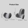 Car Headrest & Lumbar Support Cushion For Car Seat Car Pillow Car Memory Foam Seat Waist Cushion Back Cushion Set