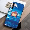 Ponyo and Sosuke  Phone Case For Samsung Galaxy A73,A72,A71,A70,A53,A52,A51,Others Soft Black Cover