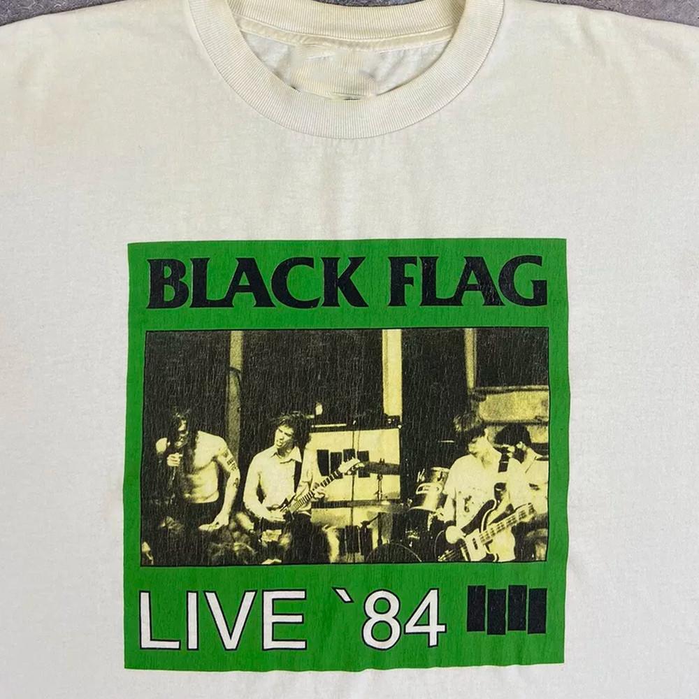 

Black flag Live 84 Cotton Unisex Classic All Size S-4XL T-shirt M294 Unisex T-Shirt M