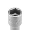 5Pcs 10mm Hex Sockets Non Magnetic Hex Shank Nut Sockets Driver Nut Driver 1/4" Quick Change Screwdriver Kit 100mm Length