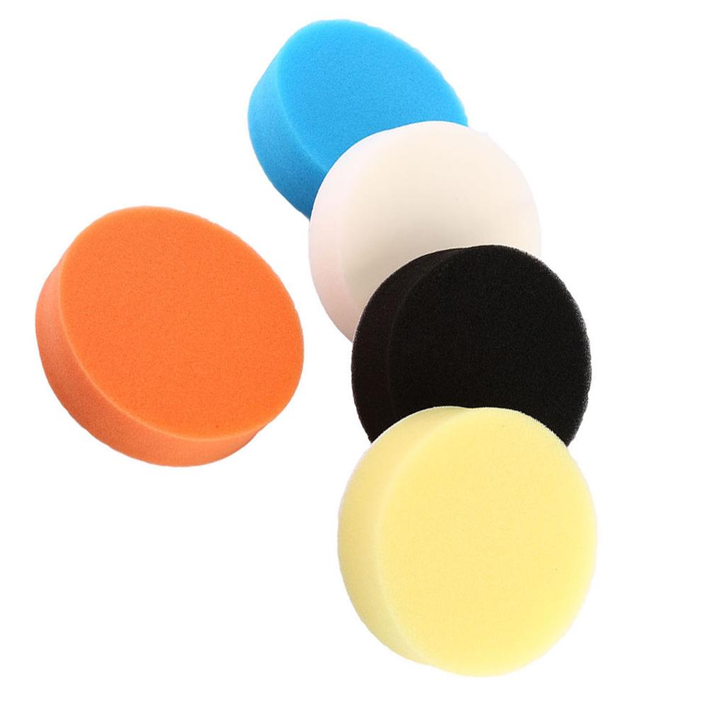 5 stk 6" Svamp Polering Buffing Voksing Pad Kit Verktøy for Bilpoleringsmaskin Buffer