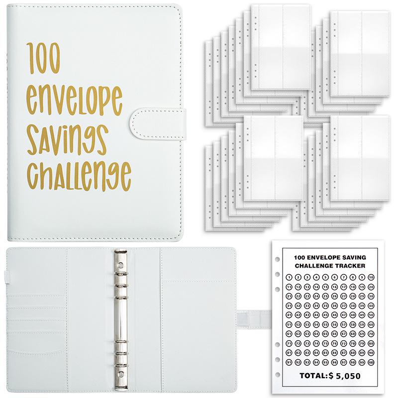 100-Day Envelope Savings Challenge: Cash Planner & Tracker