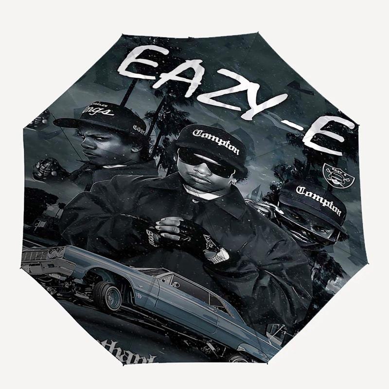 

1pc Eazy E Real Muthaphukkin G s Automatic Open, Windproof, Compact Travel Umbrella, Gift for Birthday, Christmas, Business 93046