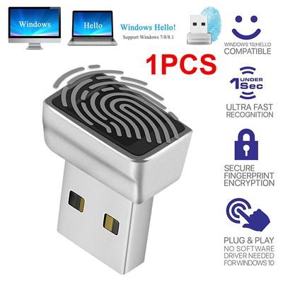 U6 U7 U8 USB Fingerprint Reader For Windows 10 Hello PC Laptop Fingerprint Reader Password-Free Login USB Module