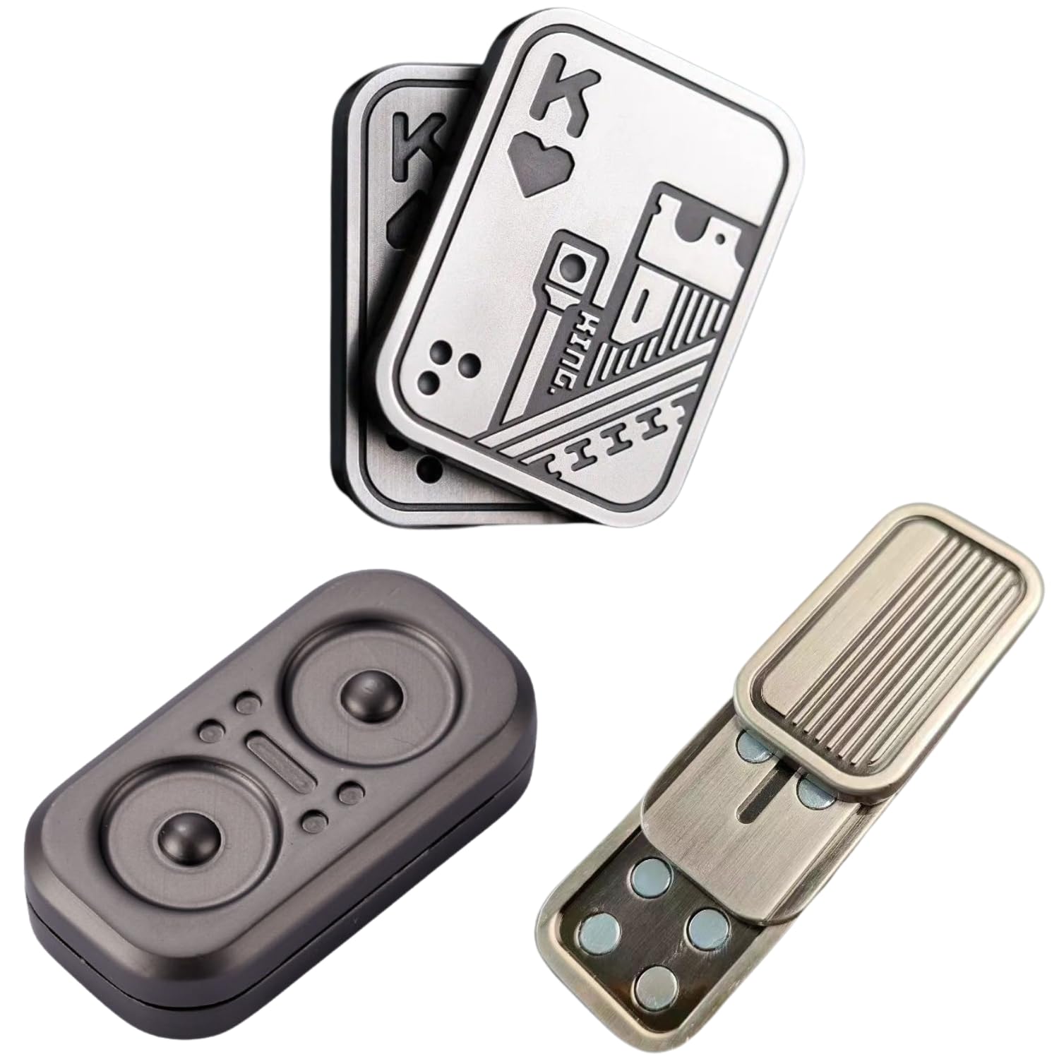 

RAYTRUTH Fidget EDC Fidget Hand Toy for and Stress Set of 3 Slider, Toy, Adults, ADHD, Relief,
