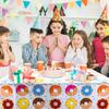 Disposable Donut Table Cover Rectangular Donut Tablecloth Birthday Party   Picnic