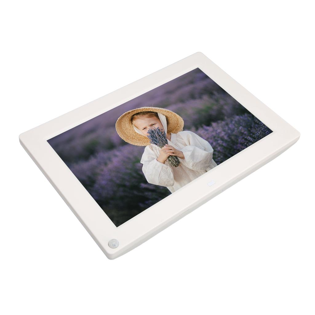 Digital Photo Frame 10 Inch Motion Sensor HD IPS Screen Remote Control Video Music Smart Picture