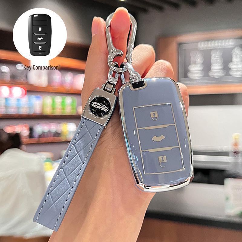Changan Car Key Case: Compatible with Nuo, Mi Yu, Lumin, Benben, Eado, CS55, Yi Dong DT - 35 Shell Bag for Women.