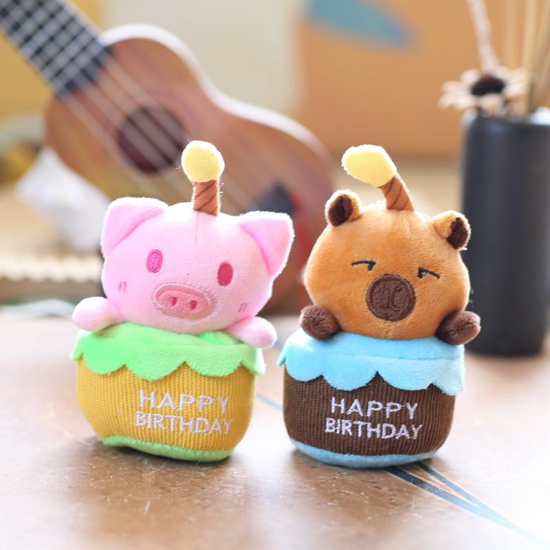 Animal Plush Toy Gift For Teens Featuring Adorable Capybara And Pig Designs