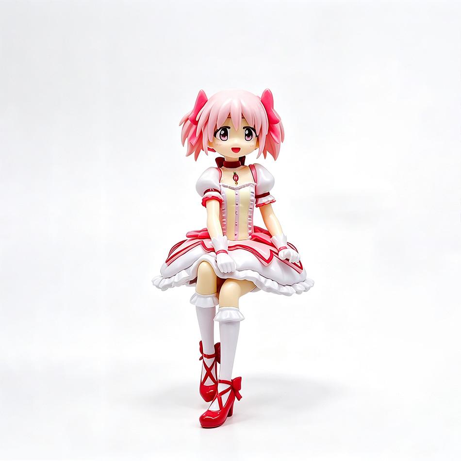 PMMM Figuur Kaname Madoka Akemi Homura Noodle Stopper Zittend Beeldje Anime Meisje PVC Model Speelgoed Collectie Bureau Ornament Cadeaus
