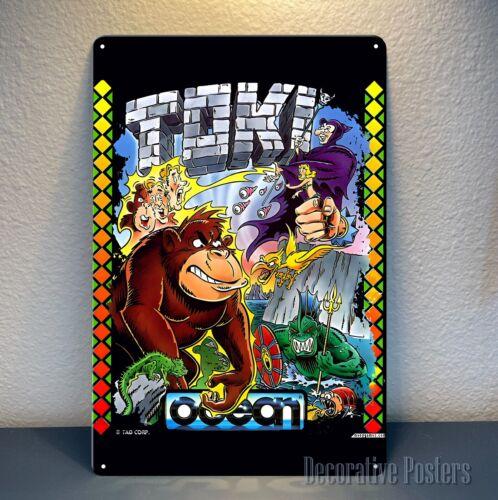 Toki Retro Video Game Metal Poster  20x30cm  Sign aluminum 20x30cm